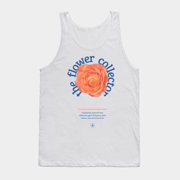 Aesthetic Flower Collector Tank Top by Grade Design